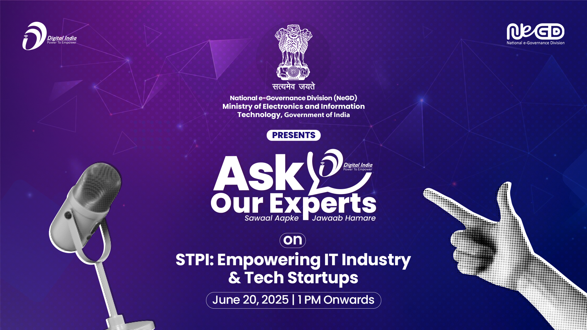 Ask Our Experts on STPI: Empowering IT Industry & Tech Startups Thumbnail