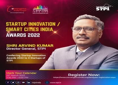 Startup Innovation/Smart Cities India Awards 2022