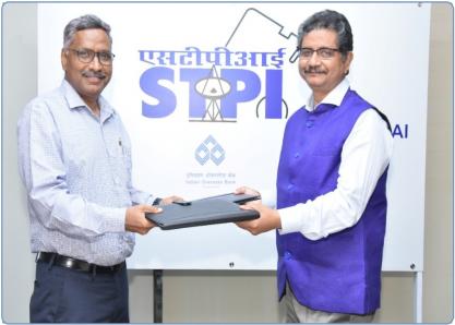 Indian Overseas Bank, Software Technology Park of India ink